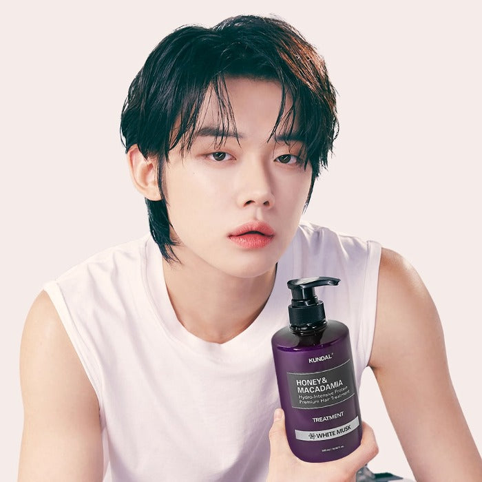 KUNDAL Honey & Macadamia Treatment #White Musk 500ml