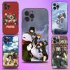 Чехол для телефона с аниме GIRLS und PANZER Для iPhone 16,15,14,13,12,11 Plus,Pro Max,XS,X,XR,SE,Mini,8,7,Мягкий силиконовый черный чехол
