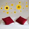 Sunflower Sticker Home Flower Plant Self-adhesive Wall Sticker Living Room Bedroom Art Graffiti