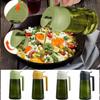 Hand-held Light-Blocking Oil Sprayer Dark Green Glass Kitchen Oil Bottle  Cooking Use