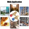 Air Conditioning Repair and Fluoride R22 R410 AC Valve Filler Joint Safety Adapter 1/4 " Air Conditioning Refrigerant Valve 1pc
