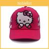 Kt Cat Cartoon Baseball Cap With Breathable Cotton And Windproof Features