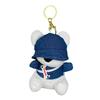 Cute Plush Dog Keychain Adorable Creative Couple Gift For Bags And Cars