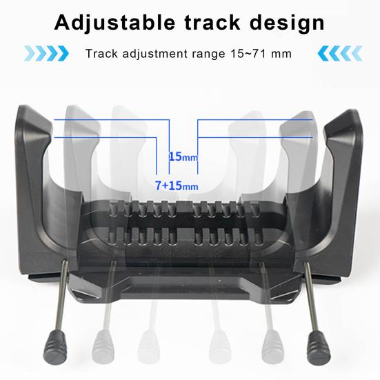 Bike Rack Stand with Expansion Screws Strong Load-bearing Not Easily Deformed Storage Vertical Bike Mount Adjustable Wall Mount Bike Hanger