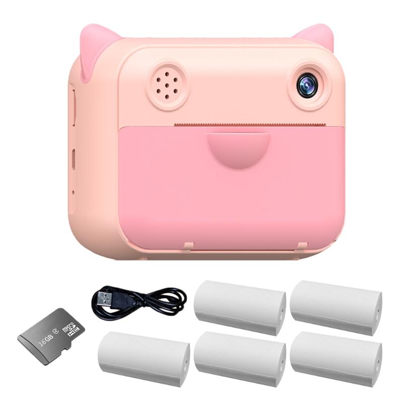 Детская камера мгновенной печати Polaroid Toys Детская цифровая термопечатающая камера
