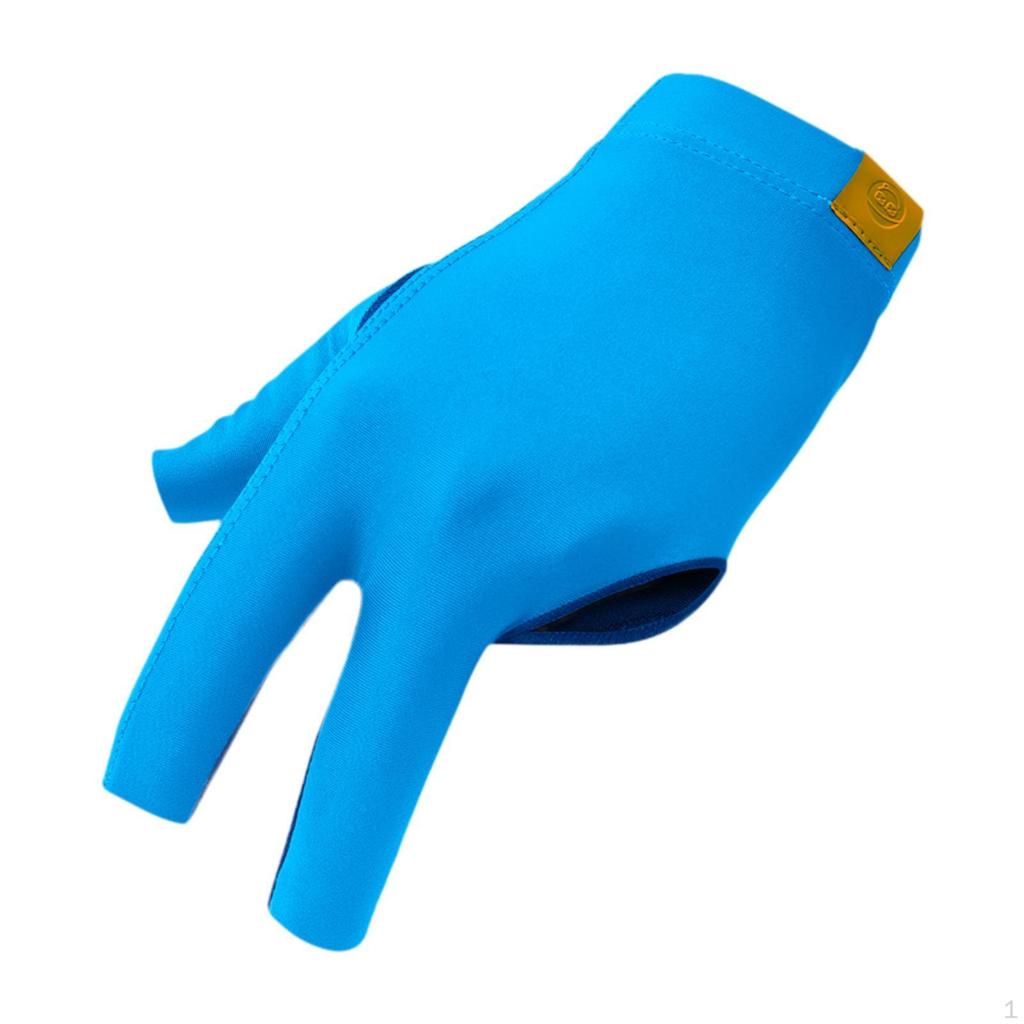 Перчатка для пула с тремя пальцами, износостойкая, не для бильярда, кий, пригодный для ношения женщинами