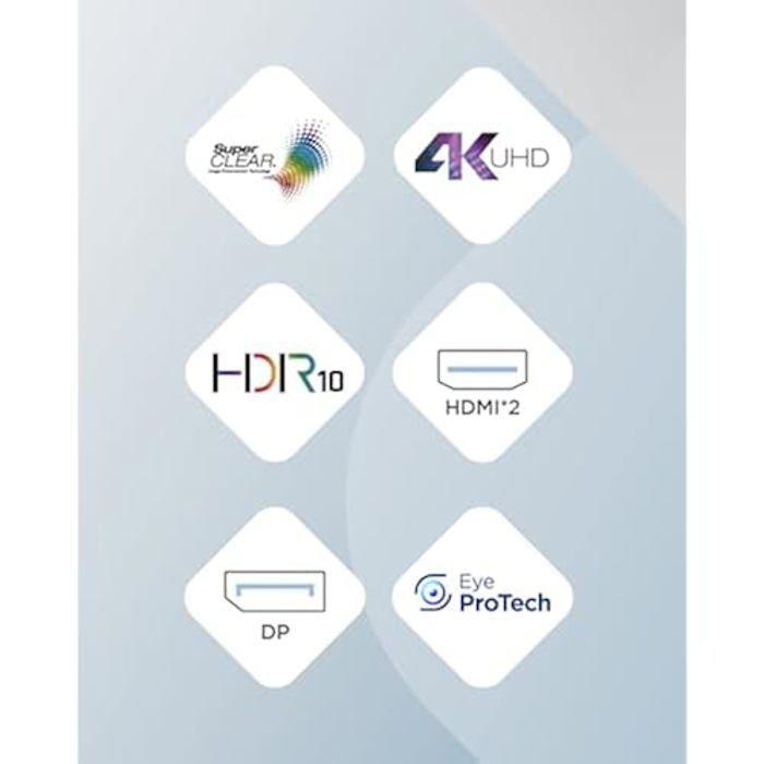 Moniteur - VIEWSONIC - VA3208-4K-HD - 32" - 4K UHD - HDR 10 - Double HDMI Et DisplayPort