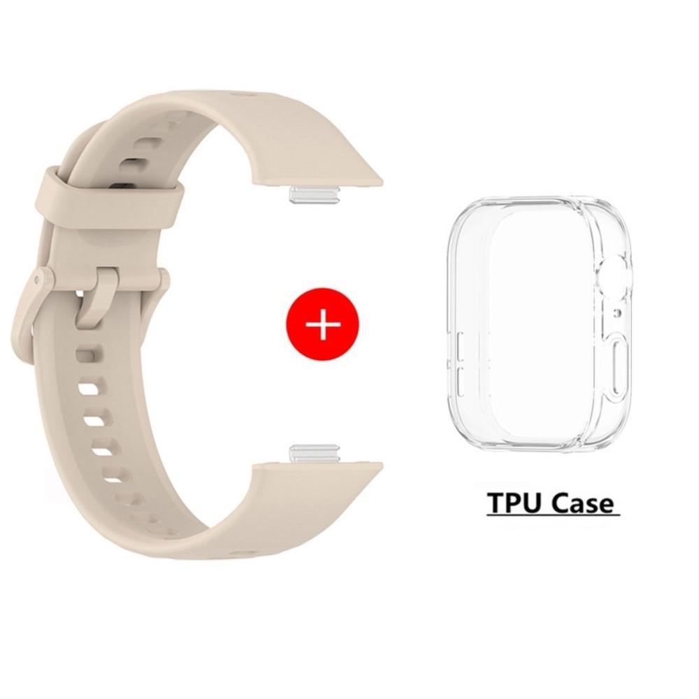 Sport Silicone Band+Case For Huawei Watch Fit 3 Strap Smartwatch Accessories Replacement Correas Bracelet for Huawei Watch fit3