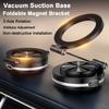 Магнитный автомобильный держатель для телефона с электрической вакуумной присоской, держатель для телефона с навигацией в автомобиле, поворот на 1080°, складная подставка