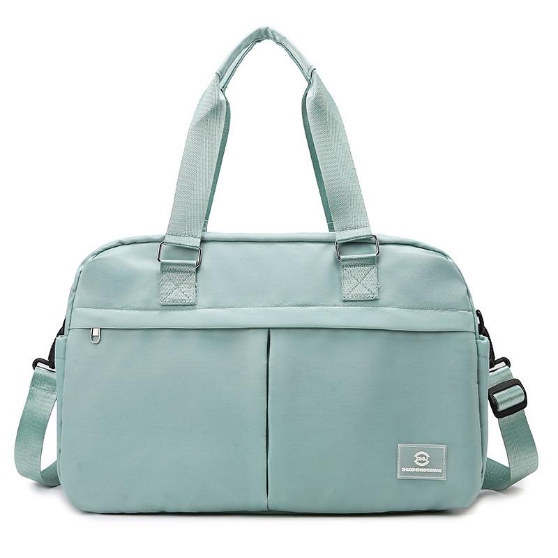 Gym Bag Dry and Wet Separate Large Capacity Sleeve Trolley Case Handbag Short Distance Luggage Bag Storage Bag