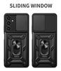 Для Samsung Galaxy S23 FE S23FE чехол Slide Camera Armor Phone Case для Samsung S23 fe S23 FE автомобильный магнитный держатель кольцо задняя крышка