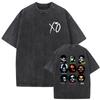 2026 Summer Hot Sale Vintage Washed The Weeknd After Hours Til Dawn Tour 2026 T Shirts Men's Women's Hip Hop Streetwear T-shirt