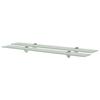 VidaXL Wall Shelves 2 Pcs Glass 80 X 10 Cm 8 Mm