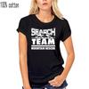 Мужская футболка 2023, модная футболка SAR-Search Rescue Mountain Rescue Team, черная футболка с трафаретным принтом