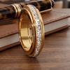 Elegant Full Drill Ring Minimalist Finger Jewelry Fashion Rotating Ring  Party