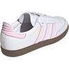 adidas Оригинальные SAMBA OG Устойчивые к истиранию Низкие Детские Скейтбордические Кроссовки Розово-Белые Подростковые Сникеры JQ2845