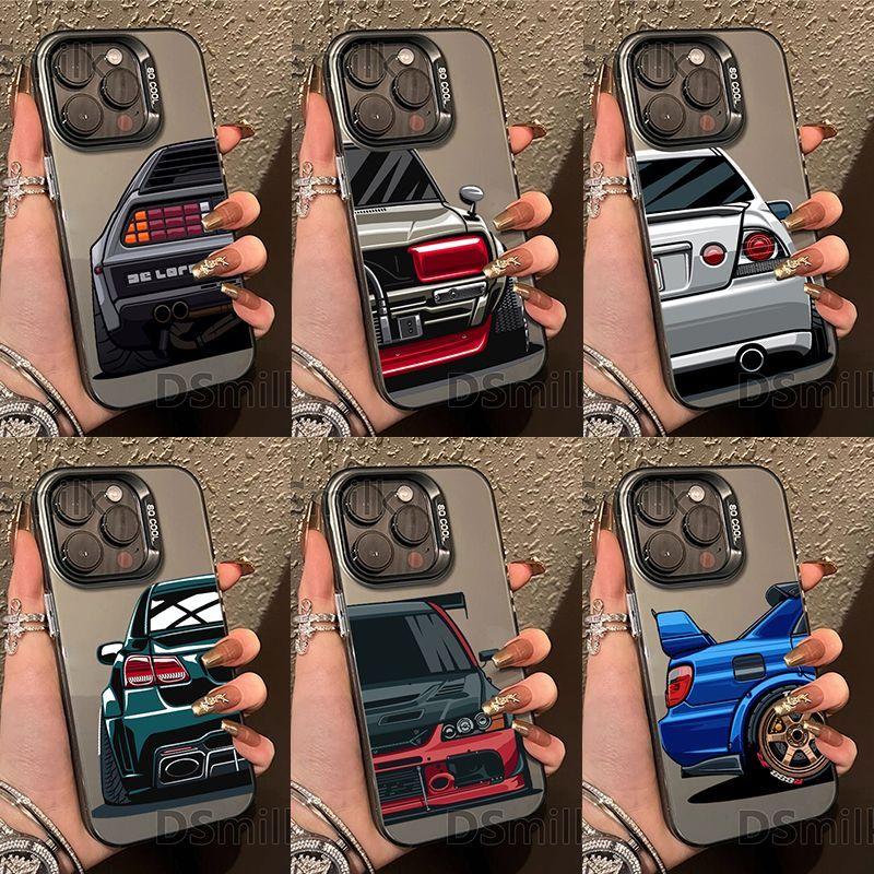 Чехол для телефона JDM со спортивным автомобилем для Samsung Galaxy A16 A06 A35 A55 A25 A05S A15 A56 A54 A36 A34 A24 A26 A14 A05 A04 4G 5G