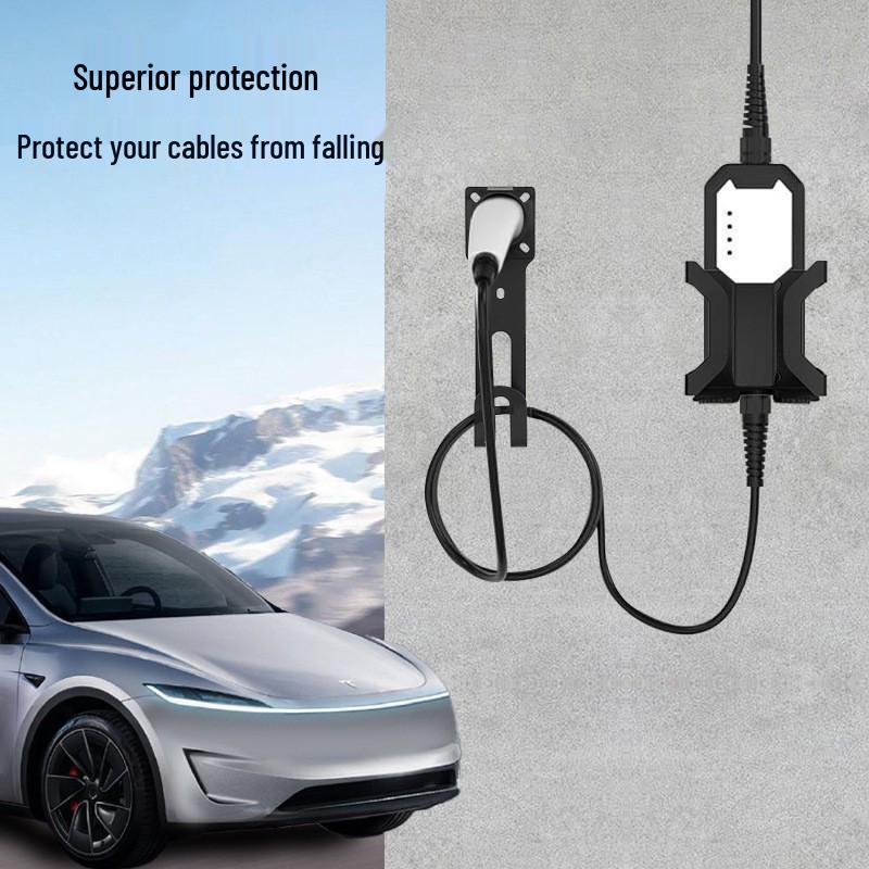 Универсальное настенное крепление для зарядного пистолета Tesla Model 3/Y - Держатель стандарта США