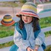 Шапочка для девочки, шляпа от солнца, детская соломенная шляпа, шляпа от солнца, разноцветная детская шляпа