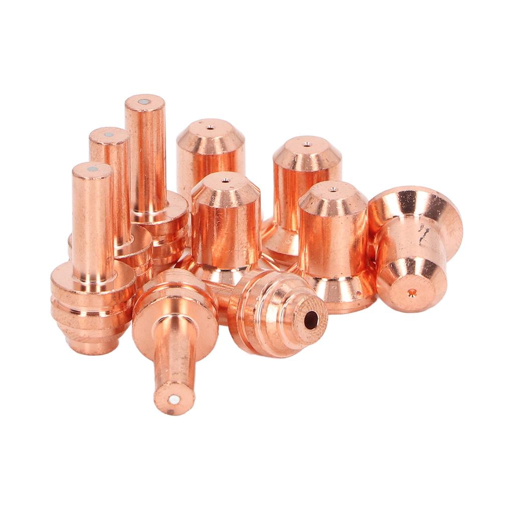 10 шт. Комплект сопла и электрода Латунь 176655 Электрод 176656 Наконечник сопла Расходные материалы для WSP?20027