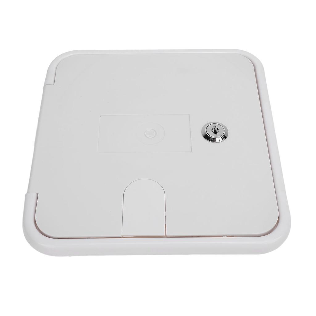 Крышка люка для шнура питания прицепа RV, дверной замок отсека для хранения электрического кабеля с 2 ключами