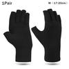Артритные перчатки Мужские Женские Терапевтические Компрессионные перчатки Облегчение боли в суставах при артрите рук Уход за здоровьем Перчатки с открытыми пальцами на запястье