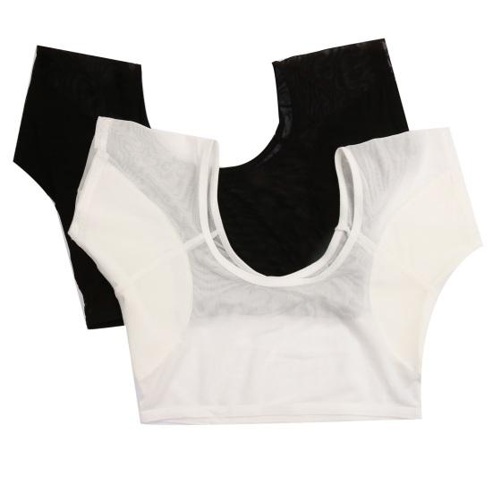 Женский жилет для защиты от пота под мышками, прозрачные рубашки с защитой от пота в области подмышек, быстросохнущий жилет с запахом, впитывающий пот для женщин, девушек и женщин