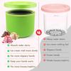 4Pcs Ice Cream Cup Sleeves for Ninja NC501 Pints Reusable Neoprene Sleeves Prevent Condensation Non-slip 16/24Oz Cup Cover Accessories for Ice