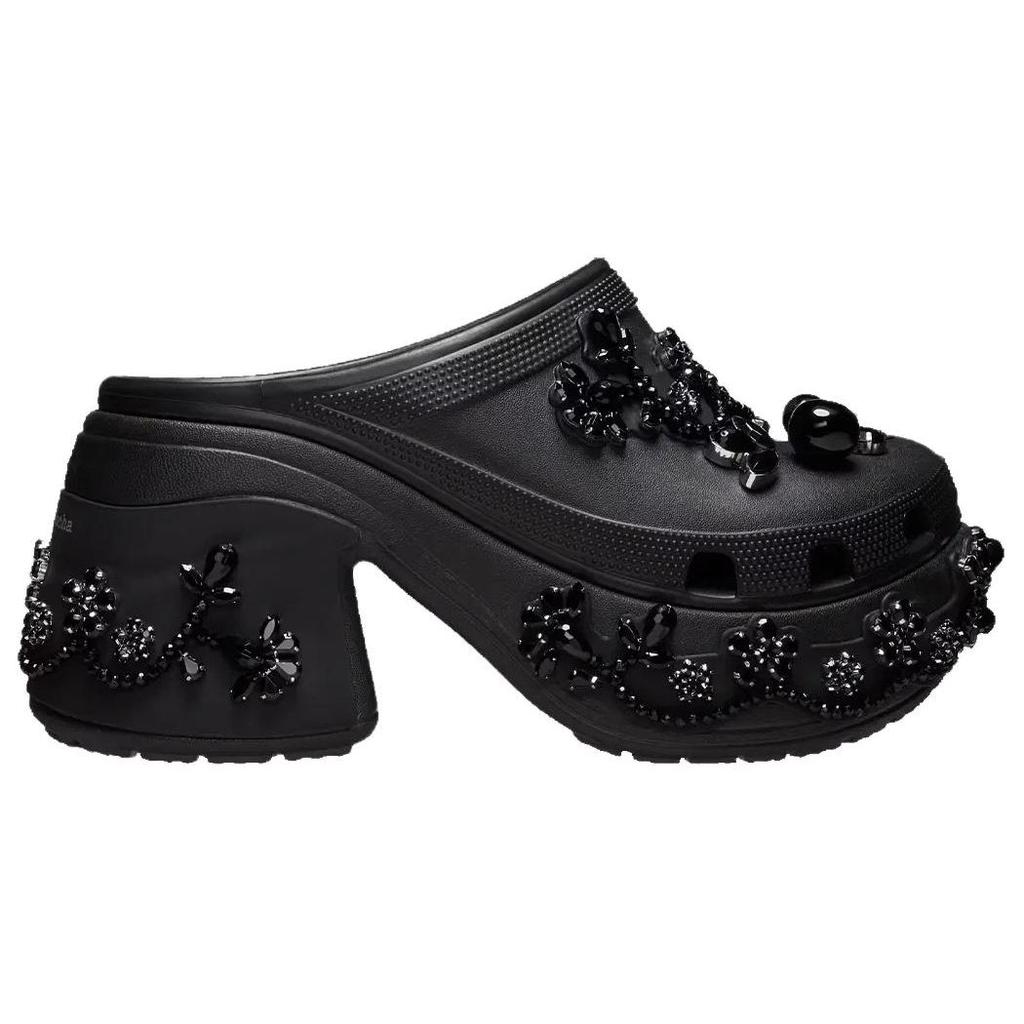 Simone Rocha X Crocs Siren Clog Black Unisex Sneakers 210142-001