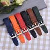Premium Grade Vulcanized FKM Rubber Watch Strap 20mm 22mm 24mm Quick Relase Watchbands