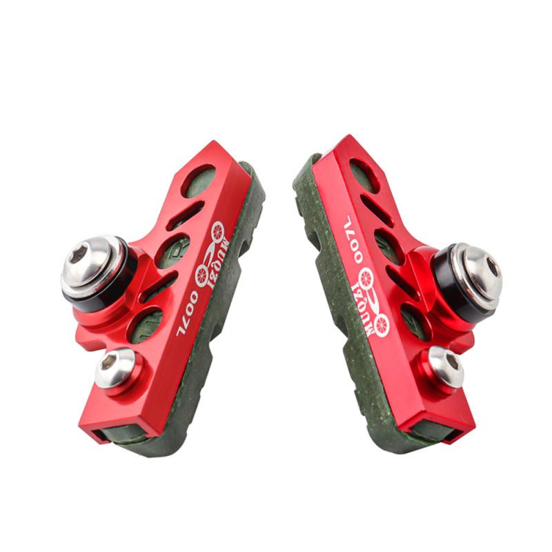 1 пара резиновых тормозных колодок C-образного типа, износостойкие шумопоглощающие удлинительные тормозные колодки для дорог