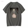 Scary Horror The Nun Valak Conjuring T Shirt Fan S Movie Insidious Long Or Short Sleeves Vintage Washed Unisex Soft Fashion