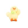 Cute White Duck Plush Keychain Sweet Duck Doll Soft Bag Ornament For Couples