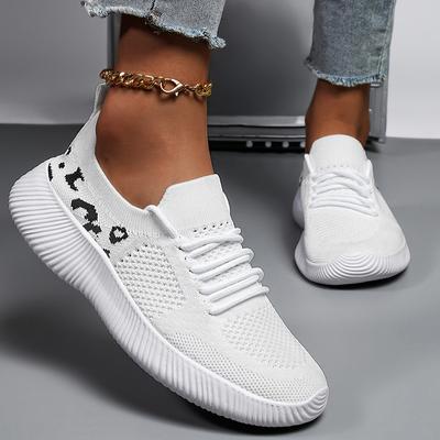 Модные женские кроссовки большого размера, спортивные, повседневные, плоские, легкие, нескользящие, дышащие, для ходьбы, фитнеса, бега, женские кроссовки для весны и осени