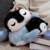 Yousheng Cute Sea Animal Plush Toy Soft Sleeping Stuffed Penguin Whale Bear Plushie Doll Home Decoration Sleeping Pillow Kids Girlfriend Birthday Gift