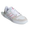 Adidas Neo Breaknet Plus Non-Slip Durable Low-Top Skate Shoes Men Sneakers White Red FZ3271