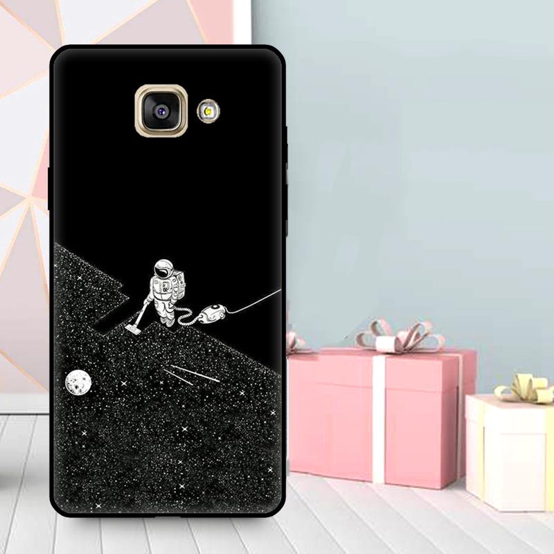 Космический чехол со звездами для астронавта для Samsung Galaxy J3 J5 J7 J1 2016 A3 A5 2017 J4 J6 J8 A7 A9 A6 A8 Plus 2018