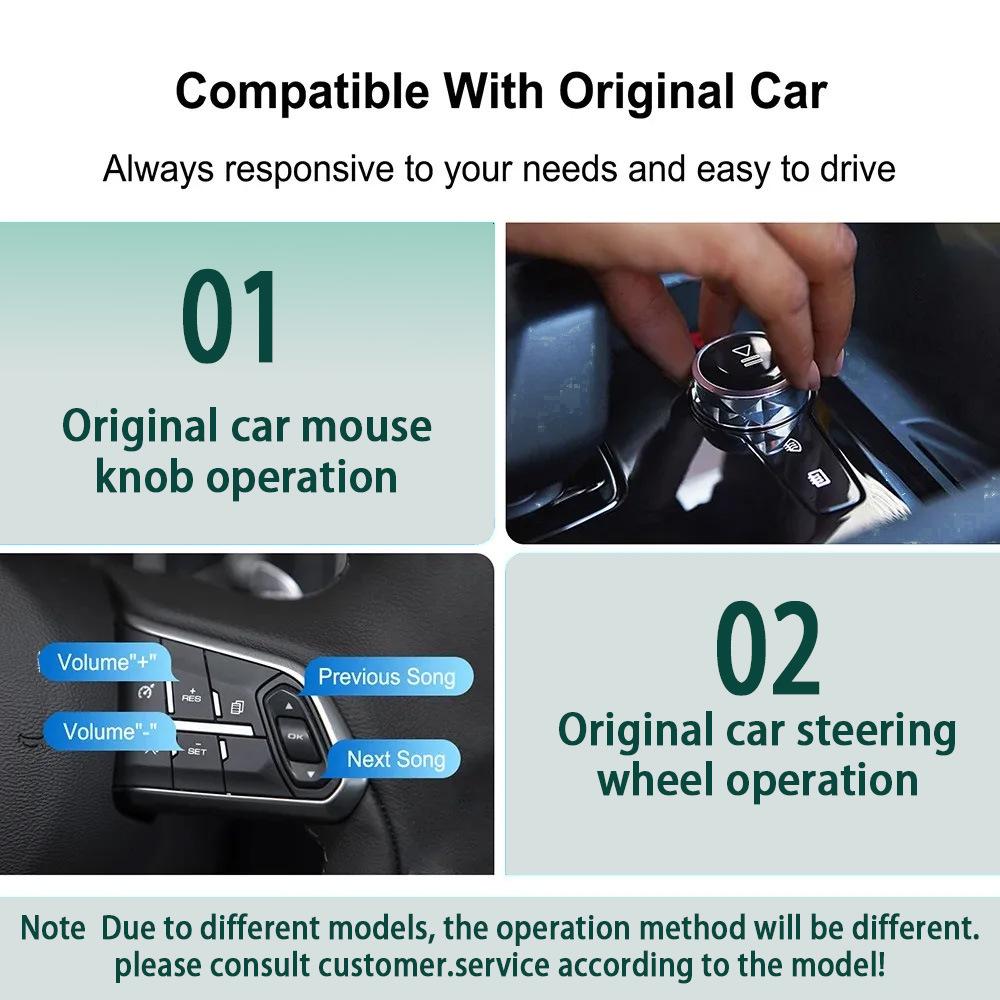 Декодер для беспроводного обновления экрана BMW CarPlay & Android Auto CIC/NBT
