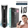 Электрический водонепроницаемый триммер и бритва для тела для мужчин и женщин