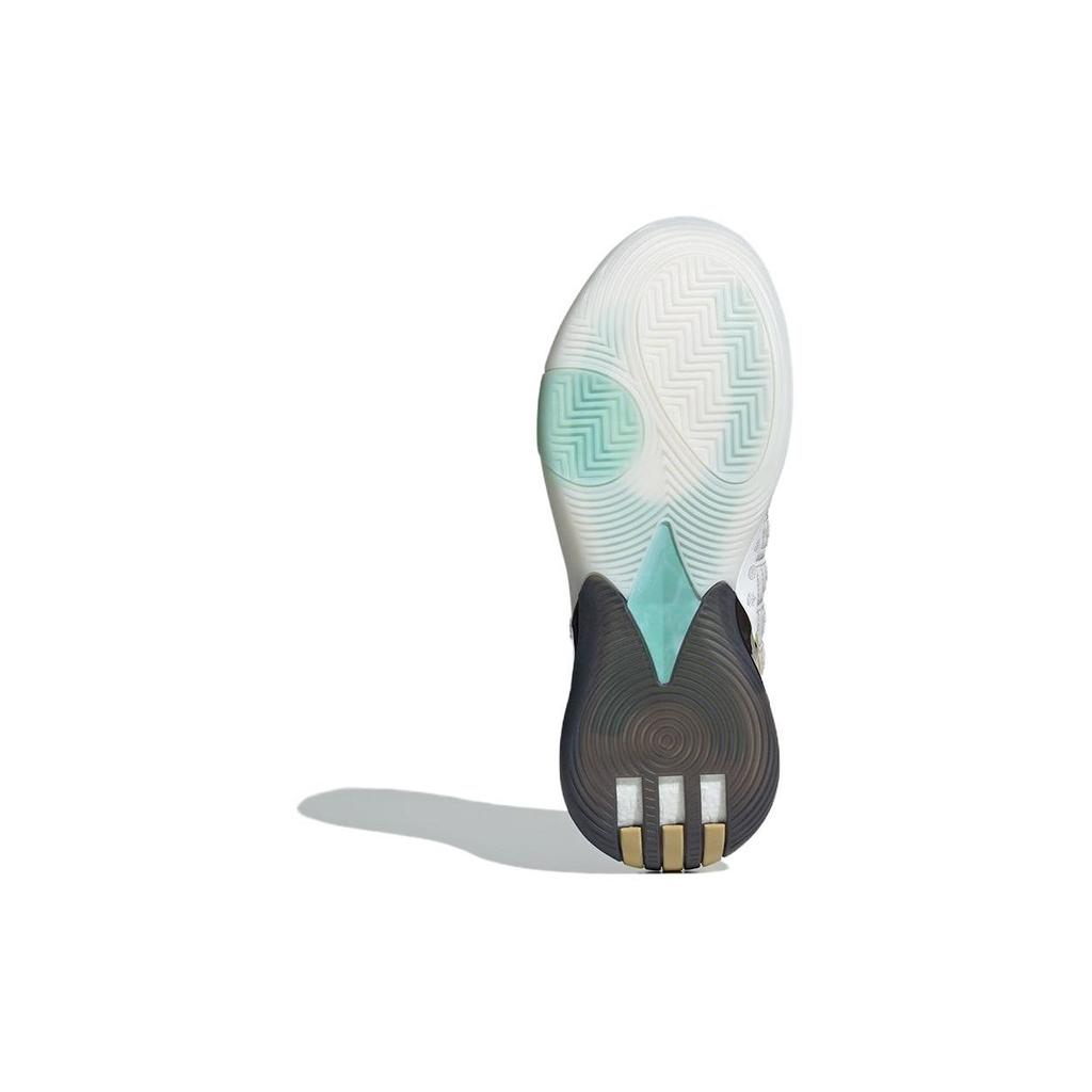 adidas Харден Вол. Мужские кроссовки 7 Year of the Dragon White Off-White Black IH7516