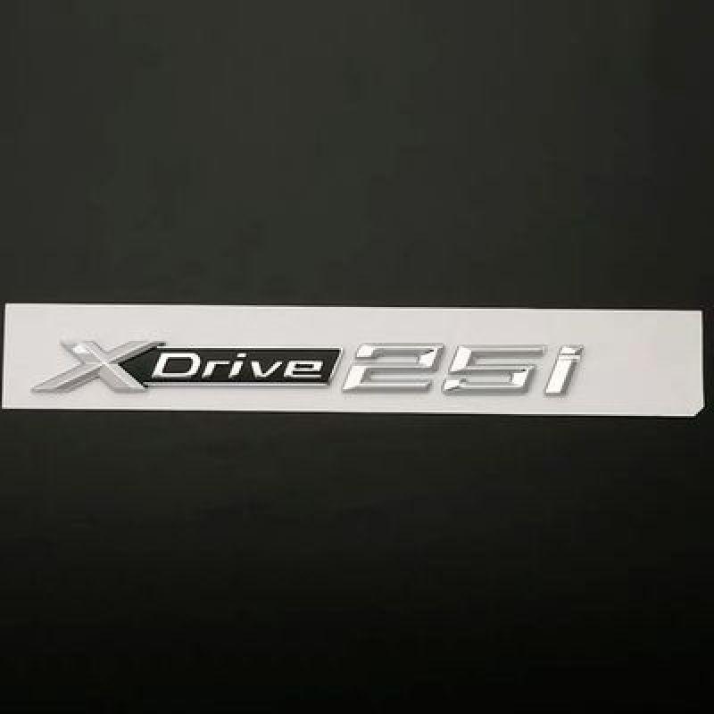 1X новый ABS хромированный автомобильный логотип XDrive, наклейка с эмблемой X Drive 20i 25i 28i 30i 35i 40i 48i 50i для B + W X1 X3 X4 X5 X6