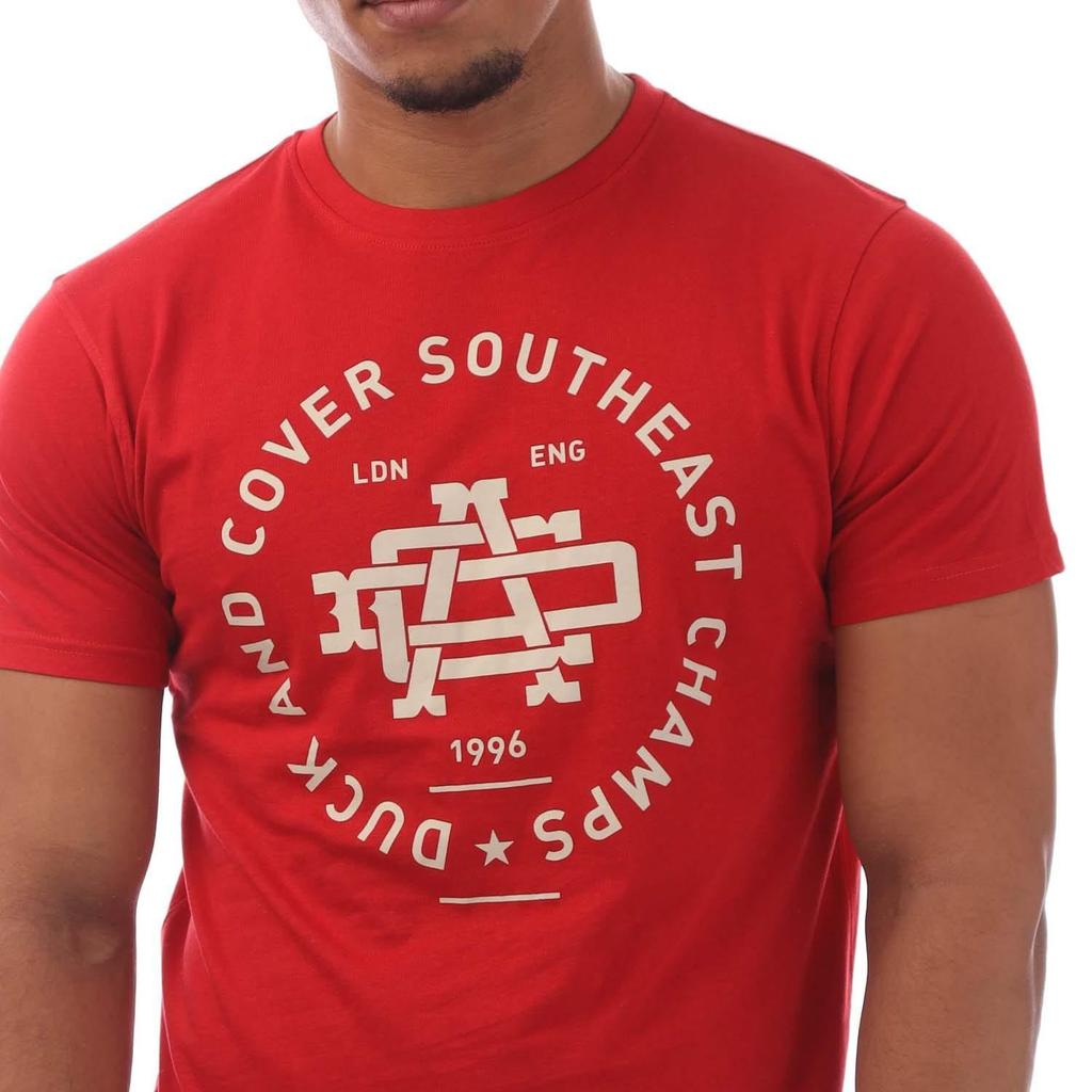 Duck and Cover Mens Belvadier T-Shirt (Pack of 5)