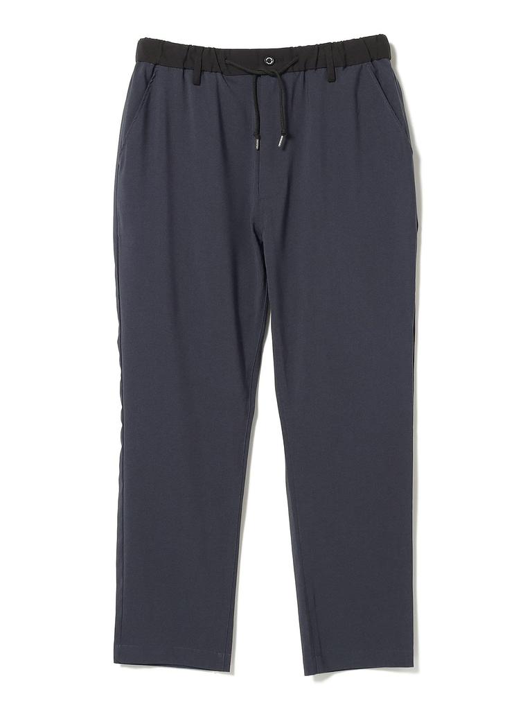 Beams Heart Men's Quick-Drying, Cool-To-The-Touch Polyester Trousers, Tapered Easy Pants, Navy, Size S (Product Code: 42230041639)