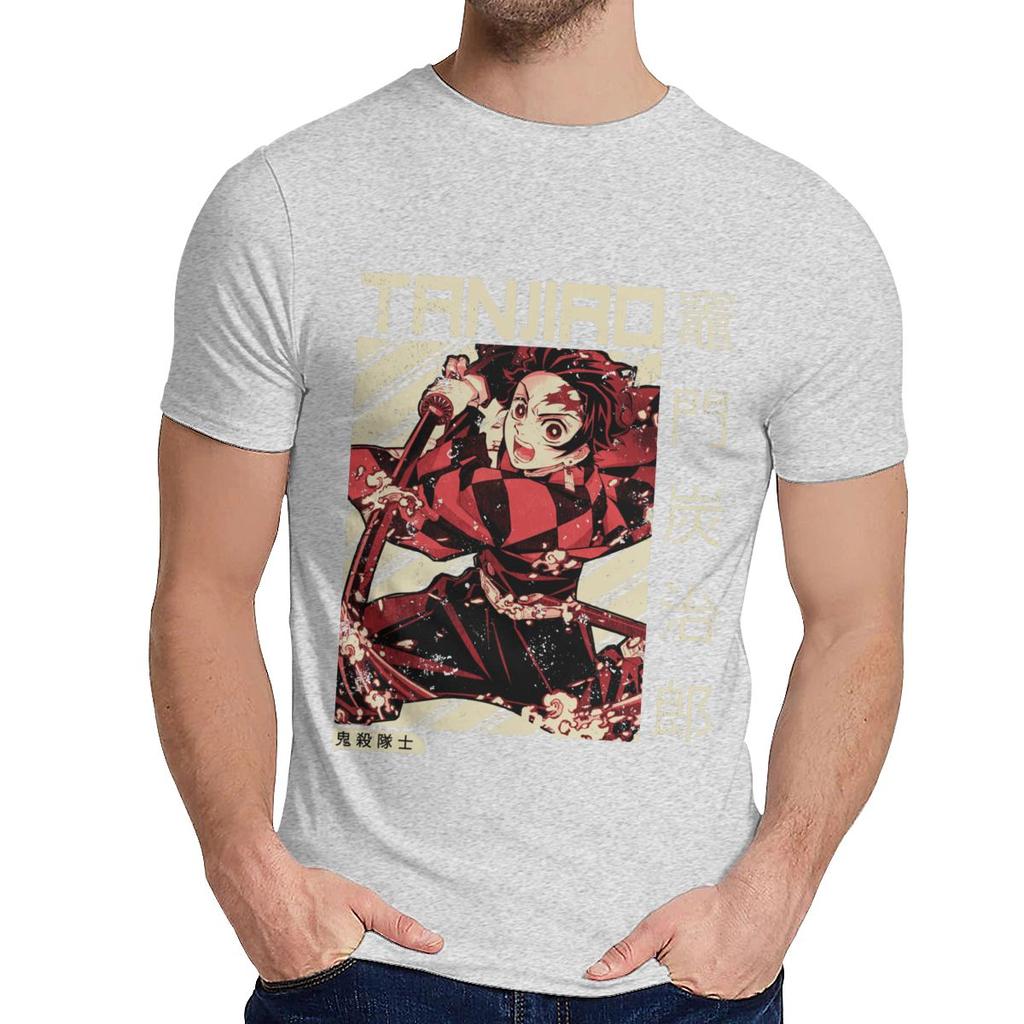 Popular Demon Slayer Kimetsu No Yaiba Anime Shirt Homme Tee Shirt For Man Soft Great T