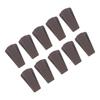 10 шт. коричневый дверной стопор набор удобный практичный прочный не деформирующийся дверной стопор клин комплект для дома