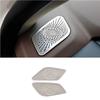 For Nissan Rogue X-Trail T33   Sticker Steel Interior Accessories Car Door Audio Speaker Cover Loudspeaker Trim Frame