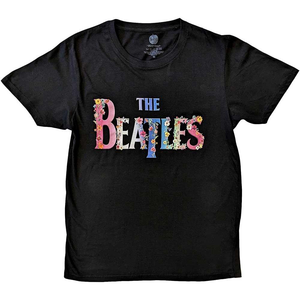 The Beatles - Цветочный логотип (Футболка)
