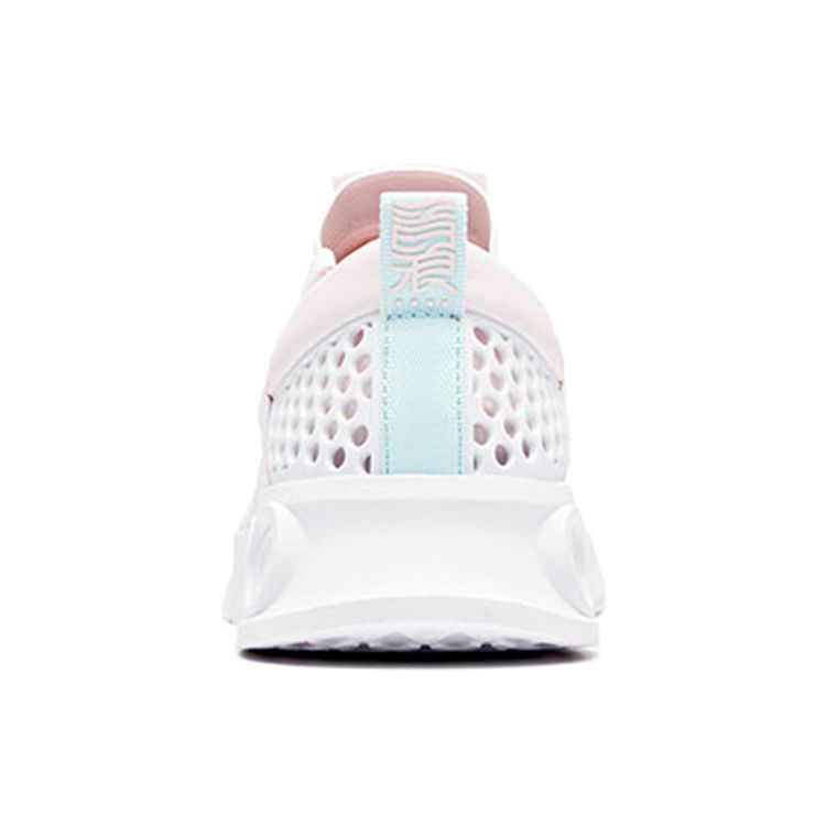 Anta Trendy Sports Casual Shock Absorbing Non-Slip Wear-Resistant Low-Top Running Shoes Women Sneaker Pink Blue White 12928888-5