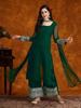 Women Designer Party Wear Georgette Kurta Palazzo Dupatta Set Indian Bollywood Salwar Suit Kurti