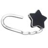 1Pcs Creative Bag Hook Shiny Folding Zinc Alloy  Star Table Edge Handbag Hanger